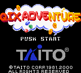 Qix Adventure (GBC)   © Evolution Entertainment 1999    1/3