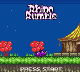 Rhino Rumble (GBC)   © Telegames 2000    1/3