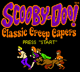 Scooby Doo: Classic Creep Capers (GBC)   © THQ 2001    1/3