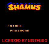 Shamus (2000) (GBC)   © Telegames 2000    1/3