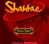 Shantae (GBC)   © Capcom 2002    1/5
