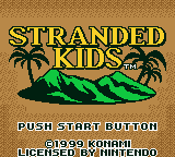 Stranded Kids (GBC)   © Konami 1999    1/3