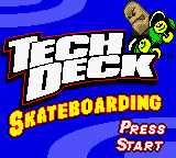 Tech Deck Skateboarding (GBC)   © Activision 2001    1/3