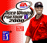 Tiger Woods PGA Tour 2000 (GBC)   © EA 1999    1/3