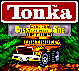 Tonka Construction Site (GBC)   © TDK 2002    1/3