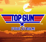 Top Gun: Firestorm (GBC)   © Titus 2001    1/3