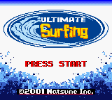 Ultimate Surfing (GBC)   © Natsume 2001    1/3