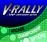 V-Rally: Championship Edition 99 (GBC)   © Infogrames 1999    1/3