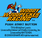 Woody Woodpecker Racing (GBC)   © Konami 2000    1/3