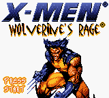 X-Men: Wolverine's Rage (GBC)   © Activision 2001    1/3