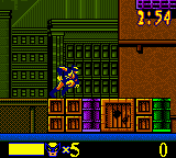 X-Men: Wolverine's Rage (GBC)   © Activision 2001    2/3