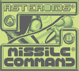 Arcade Classic 1: Asteroids / Missile Command (GB)   © Nintendo 1995    1/3