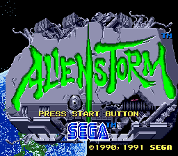 Alien Storm (SMD)   © Sega 1991    1/4