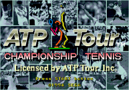 ATP Tour: Championship Tennis (SMD)   © Sega 1994    1/3