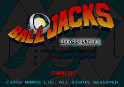 Ball Jacks (SMD)   © Namco 1993    1/4