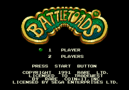Battletoads (SMD)   © Sega 1993    1/3