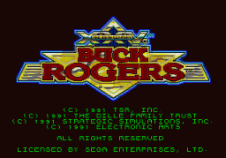 Buck Rogers: Countdown To Doomsday (SMD)   © EA 1991    1/4