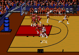 Bulls Vs. Blazers And The NBA Playoffs (SMD)   © EA 1993    2/3