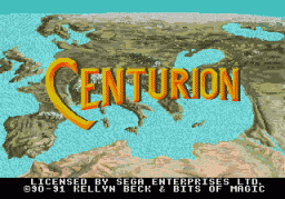 Centurion: Defender Of Rome (SMD)   © EA 1991    1/4