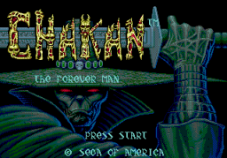 Chakan: The Forever Man (SMD)   © Sega 1992    1/4