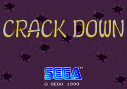 Crack Down (SMD)   © Sega 1990    1/5