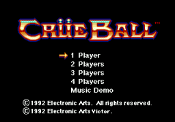 Cre Ball   © EA 1992   (SMD)    1/2