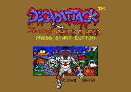 Decap Attack (SMD)   © Sega 1991    1/4