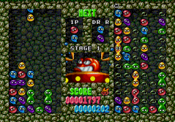 Dr. Robotnik's Mean Bean Machine (SMD)   © Sega 1993    2/6