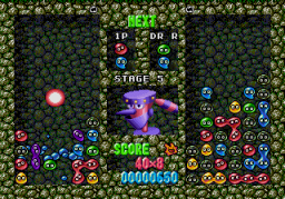Dr. Robotnik's Mean Bean Machine (SMD) &nbsp; &copy; Sega 1993 &nbsp;  4/6