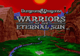 Dungeons & Dragons: Warriors Of The Eternal Sun (SMD)   © Sega 1992    1/4
