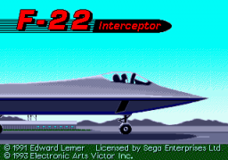 F-22 Interceptor (SMD)   © EA 1991    5/5