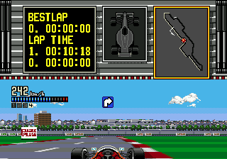 Ferrari Grand Prix Challenge (SMD)   © Flying Edge 1992    3/3