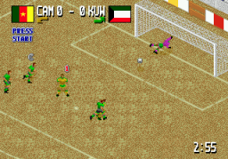 Fever Pitch Soccer (SMD)   © U.S. Gold 1995    3/3