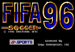 FIFA Soccer '96 (SMD)   © EA 1995    1/3
