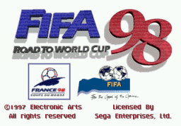 FIFA 98: Road To World Cup   © EA 1997   (SMD)    1/3