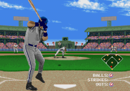 Frank Thomas Big Hurt Baseball (SMD)   © Acclaim 1995    2/3