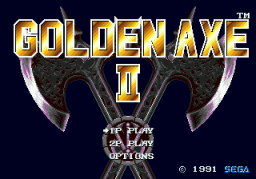 Golden Axe II (SMD)   © Sega 1991    1/4