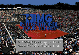 IMG International Tour Tennis (SMD)   © EA 1994    1/3