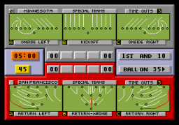 Joe Montana II: Sports Talk Football (SMD)   © Sega 1991    3/3