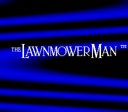 The Lawnmower Man (SMD)   © Time Warner 1994    1/3