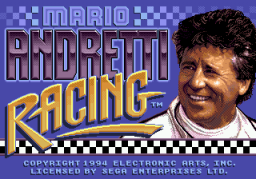 Mario Andretti Racing (SMD)   © EA 1994    1/3