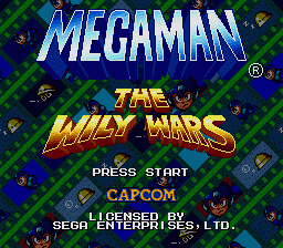 Mega Man: The Wily Wars (SMD)   © Capcom 1994    1/4