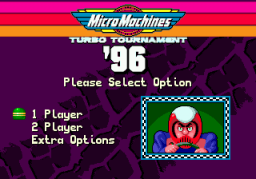 Micro Machines: Turbo Tournament '96 (SMD)   © Codemasters 1995    1/3