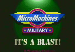 Micro Machines Military (SMD)   © Codemasters 1996    1/4