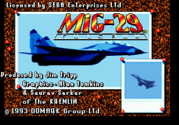 MIG-29: Fighter Pilot (SMD)   © Domark 1993    1/4