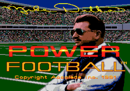 Mike Ditka Power Football (SMD)   © Ballistic 1991    1/3