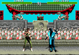 Mortal Kombat (SMD)   © Arena 1993    3/3