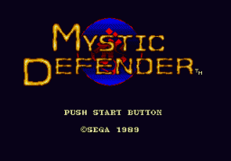 Mystic Defender (SMD)   © Sega 1989    1/3