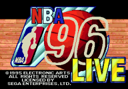 NBA Live '96 (SMD)   © EA 1995    1/3