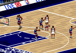 NBA Live '96   © EA 1995   (SMD)    3/3